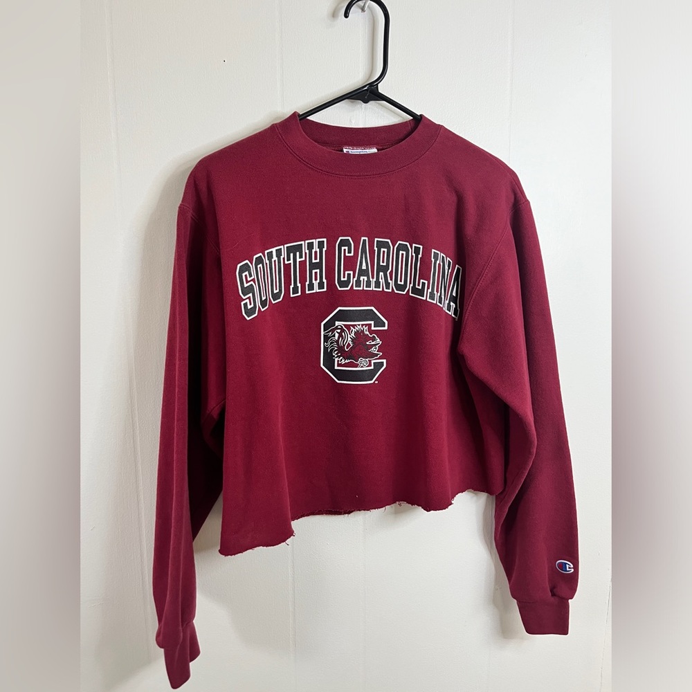 University of South Carolina Cropped Crewneck Sweatshirt